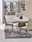Стол обеденный Halmar SALIX 180 (травертин/кашемир) ms2601SIGHAL_V-CH-SALIX-ST