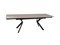 Стол обеденный Signal NORTON 160 (травертин/черный) ms2601SIGHAL_NORTONSTRC160