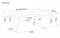 Стол обеденный Signal NORTON 160 (травертин/черный) ms2601SIGHAL_NORTONSTRC160