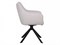 Стул кухонный Signal AZALIA Velvet Bluvel 30 поворотный (светло-бежевый/черный) ms2601SIGHAL_AZALIAVCJBE