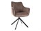 Стул кухонный Signal AZALIA Velvet Bluvel 38 поворотный (капучино/черный) ms2601SIGHAL_AZALIAVCCA