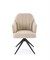 Стул кухонный Halmar K570 поворотный (бежевый/черный) ms2601SIGHAL_V-CH-K/570-KR-BEZOWY
