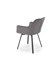 Стул кухонный Halmar K588 (серый/черный) ms2601SIGHAL_V-CH-K/588-KR-POPIEL