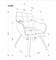 Стул кухонный Halmar K588 (серый/черный) ms2601SIGHAL_V-CH-K/588-KR-POPIEL