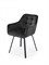 Стул кухонный Halmar K588 (черный/черный) ms2601SIGHAL_V-CH-K/588-KR-CZARNY