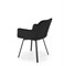 Стул кухонный Halmar K588 (черный/черный) ms2601SIGHAL_V-CH-K/588-KR-CZARNY