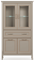 Шкаф-витрина с подсветкой Классик/Classic REG2W2D1S/170  Глиняный серый, Глиняный серый msk26brw_01406098423