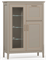 Тумба с подсветкой Классик/Classic KOM1W1D1B  Глиняный серый, Глиняный серый msk26brw_02065463151