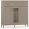 Тумба Классик/Classic KOM1W2D3S  Глиняный серый, Глиняный серый msk26brw_268258236