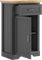 Тумба Jasmin KOM1D1S  Графит/ Дуб артизан , Графит msk26brw_01637263251