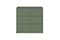 Комод ПАРМА  KOM3S  ШxВxГ 700x670x350 Хвойный зеленый BRW_0000139020000164150