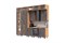 Кухня Рио NEW (дерево) 3,2/1260м (490) Компоновка №7 (Железный камень, Дуб Крафт (Дуб вотан)) фасад ЛДСП 16 мм / Стекло pnnon26mf_08-242682 (418243)