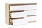 Комод Челси с 6-ю ящиками дуб сонома / белый глянец 08-139200 (278114)